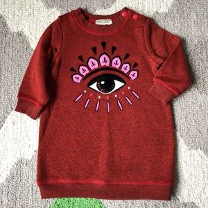 KENZO Baby Girl Sweater Dress